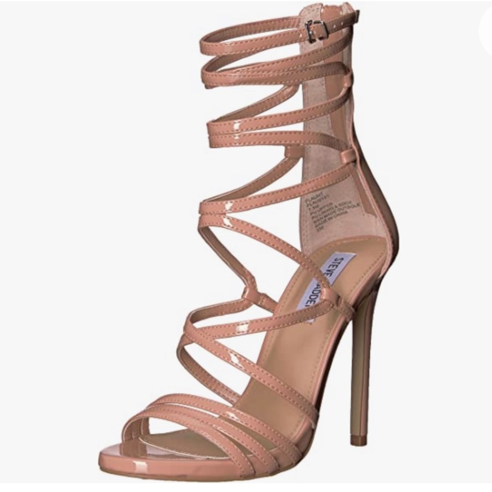 Steve Madden Dark Blush Patent Leather Heels
